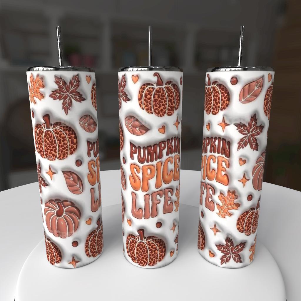 ๐ Pumpkin Spice Life โ 20oz Tumbler ๐