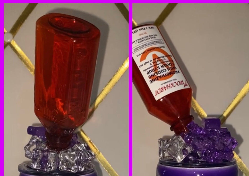 Purple drank 3-D Lid