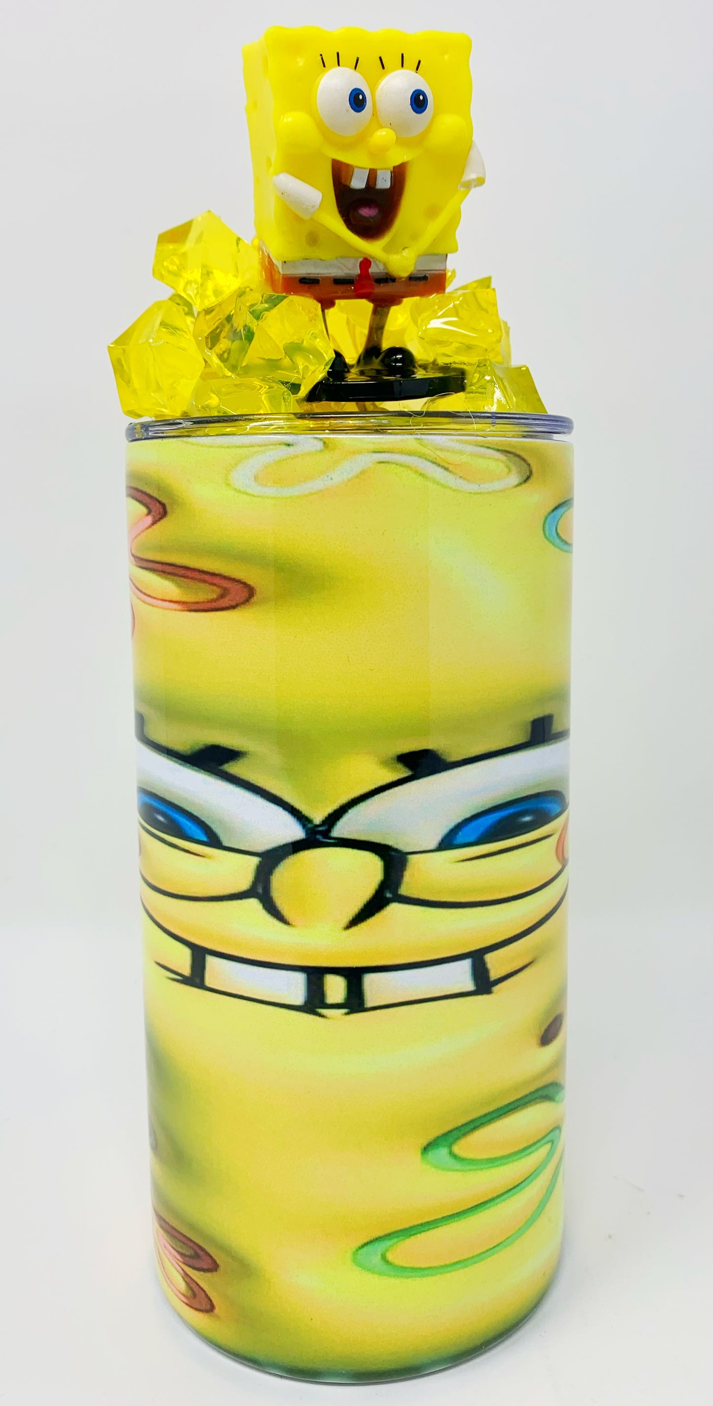 SpongeBob 3D tumbler w/3D Ice  Lid- 20 oz.