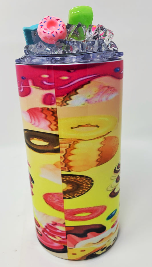 Sweet Dreams tumbler  w/3D Ice  Lid- 12oz.