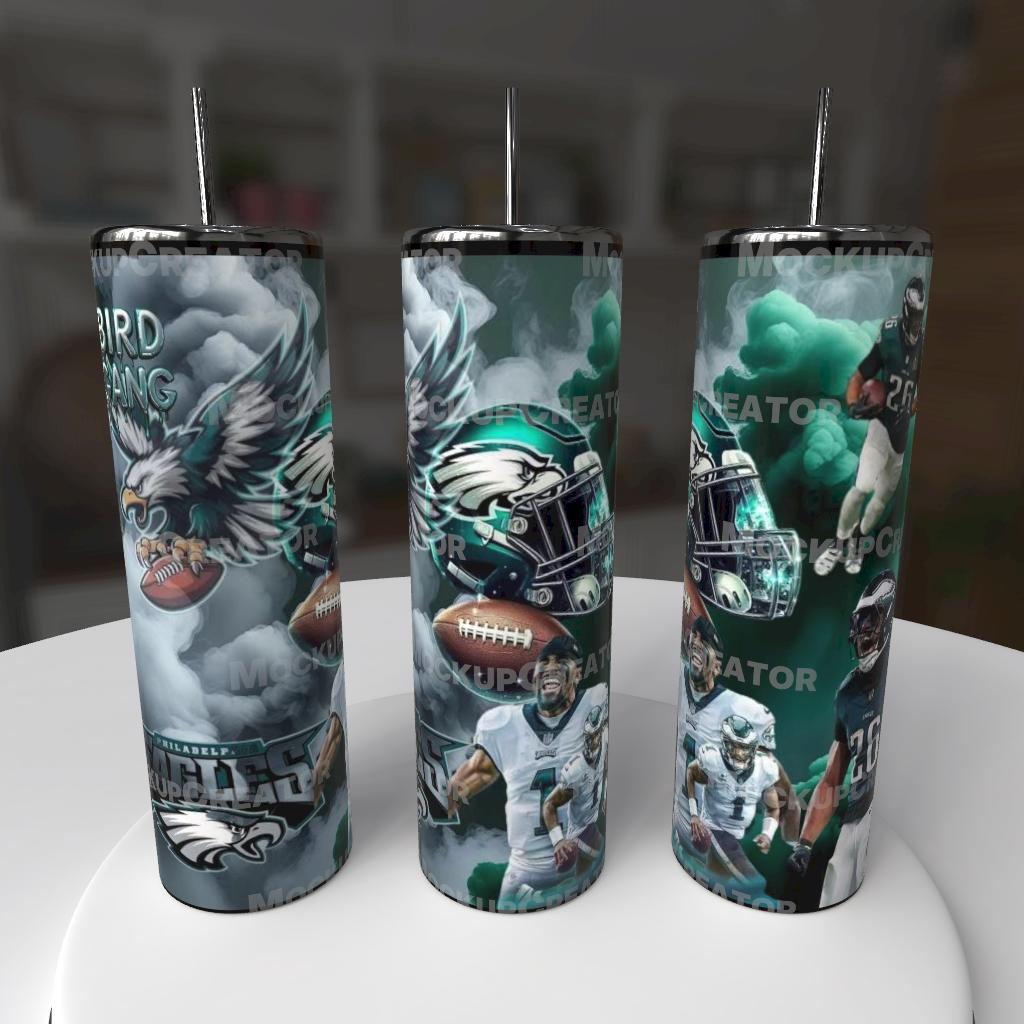 Philadelphia Eagles Stainless Steel Tumbler – 20 oz 🏈
