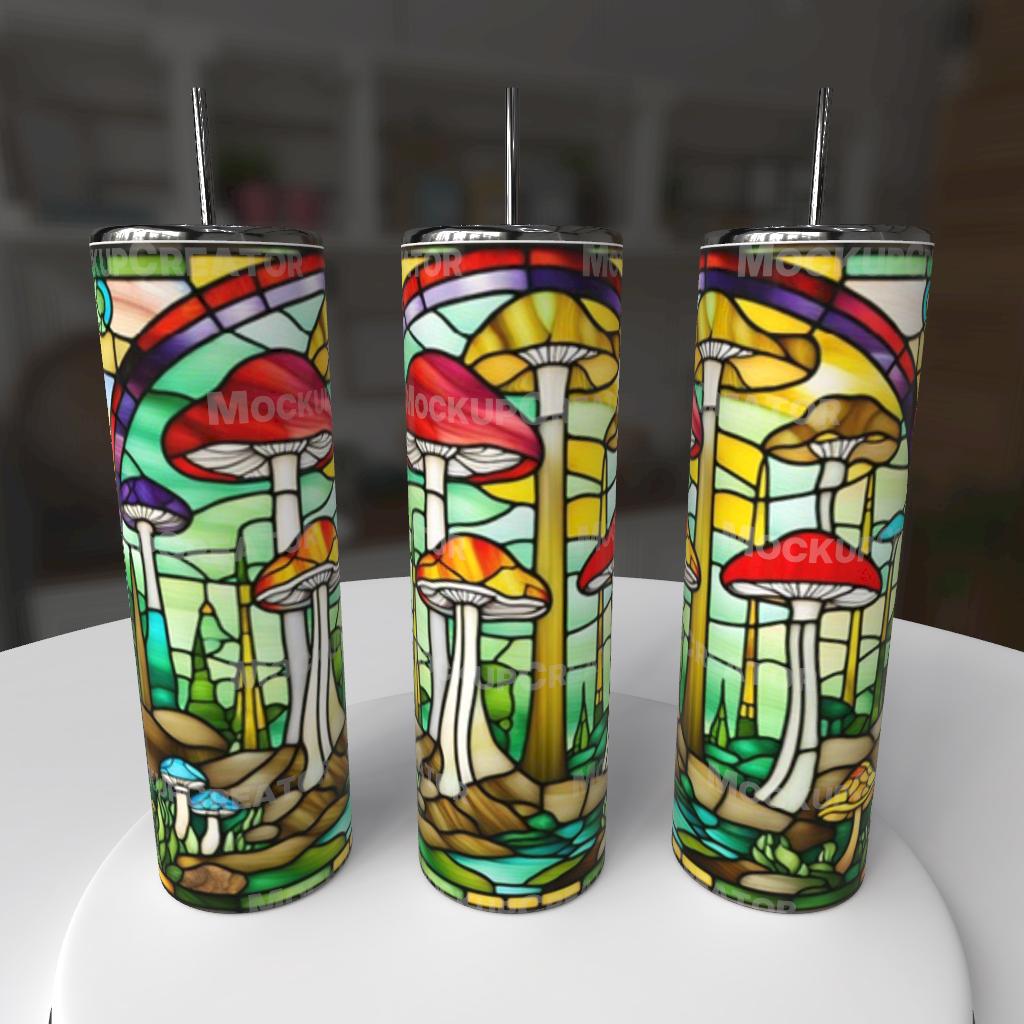 Mushroom Stained 20oz Tumbler