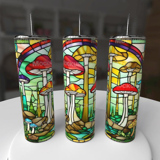 Mushroom Stained 20oz Tumbler