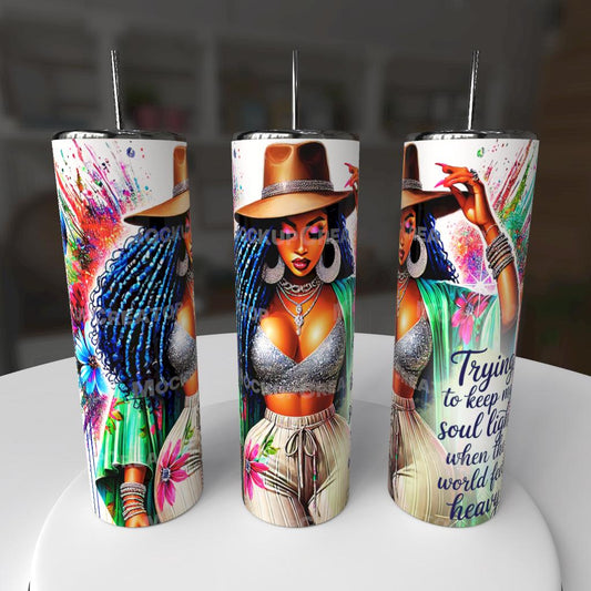 Keep My Soul Light – 20oz Tumbler ✨💖