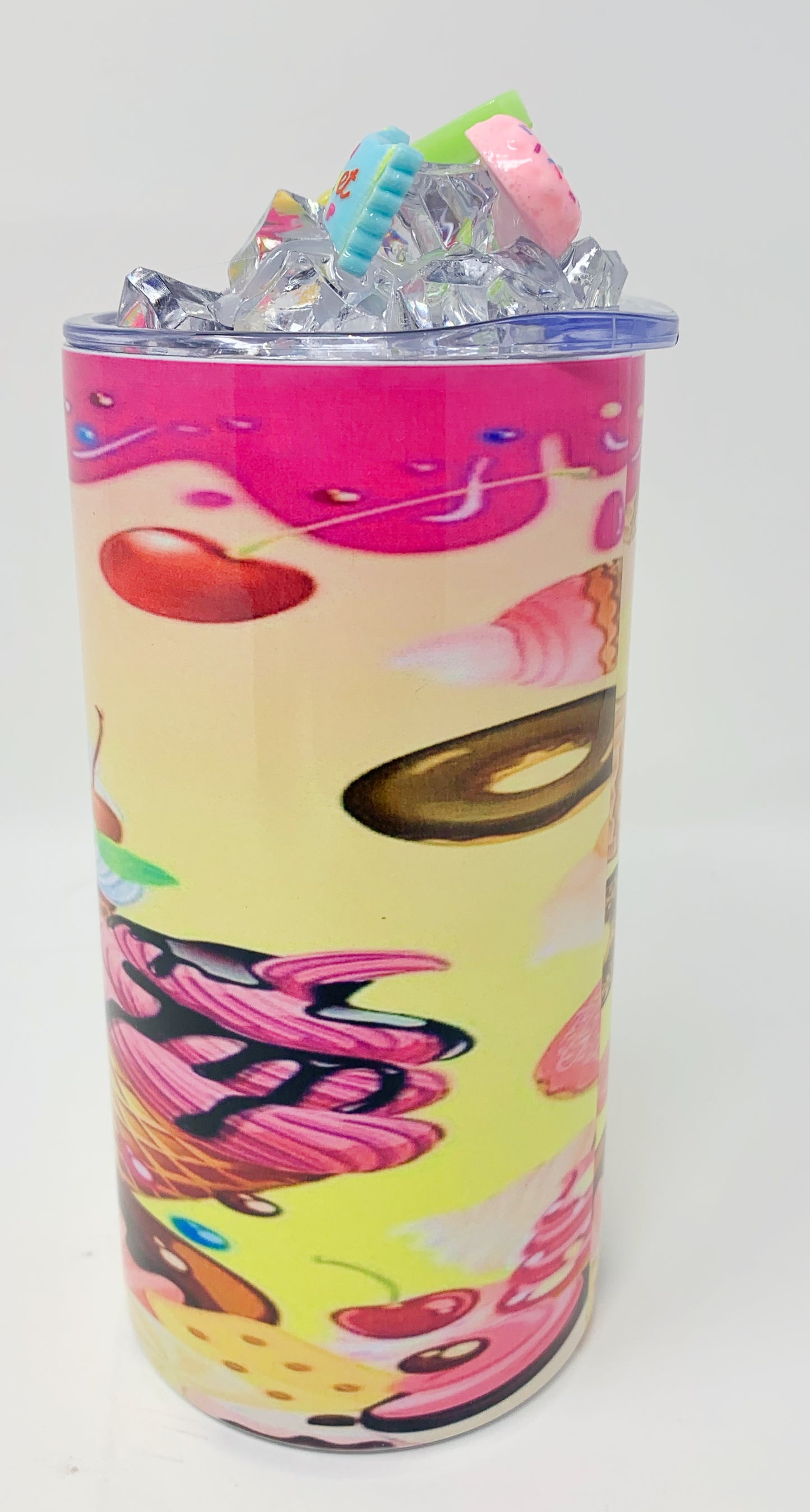 Sweet Dreams tumbler  w/3D Ice  Lid- 12oz.