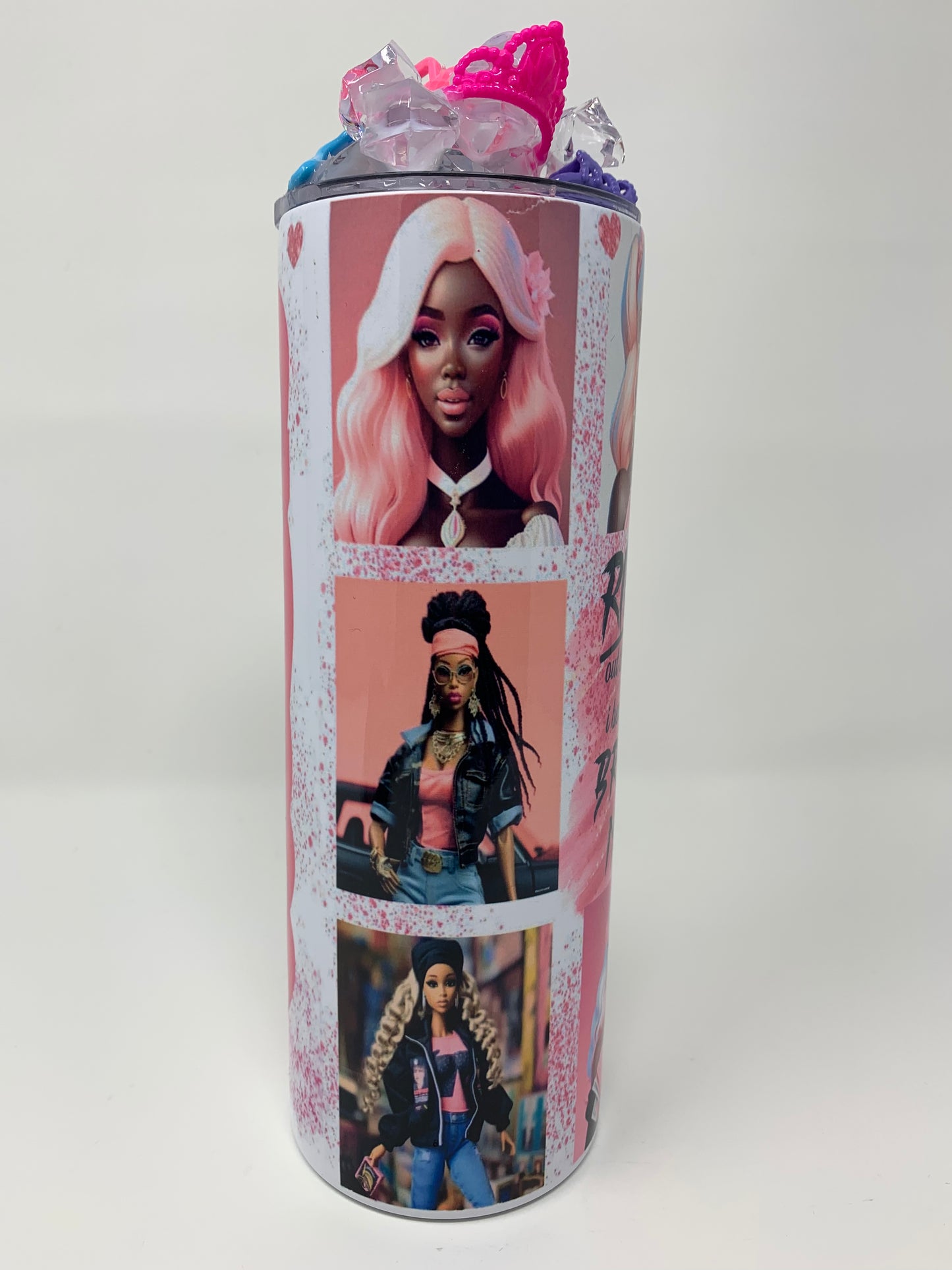 Rip me out the Plastic Barbie tumbler