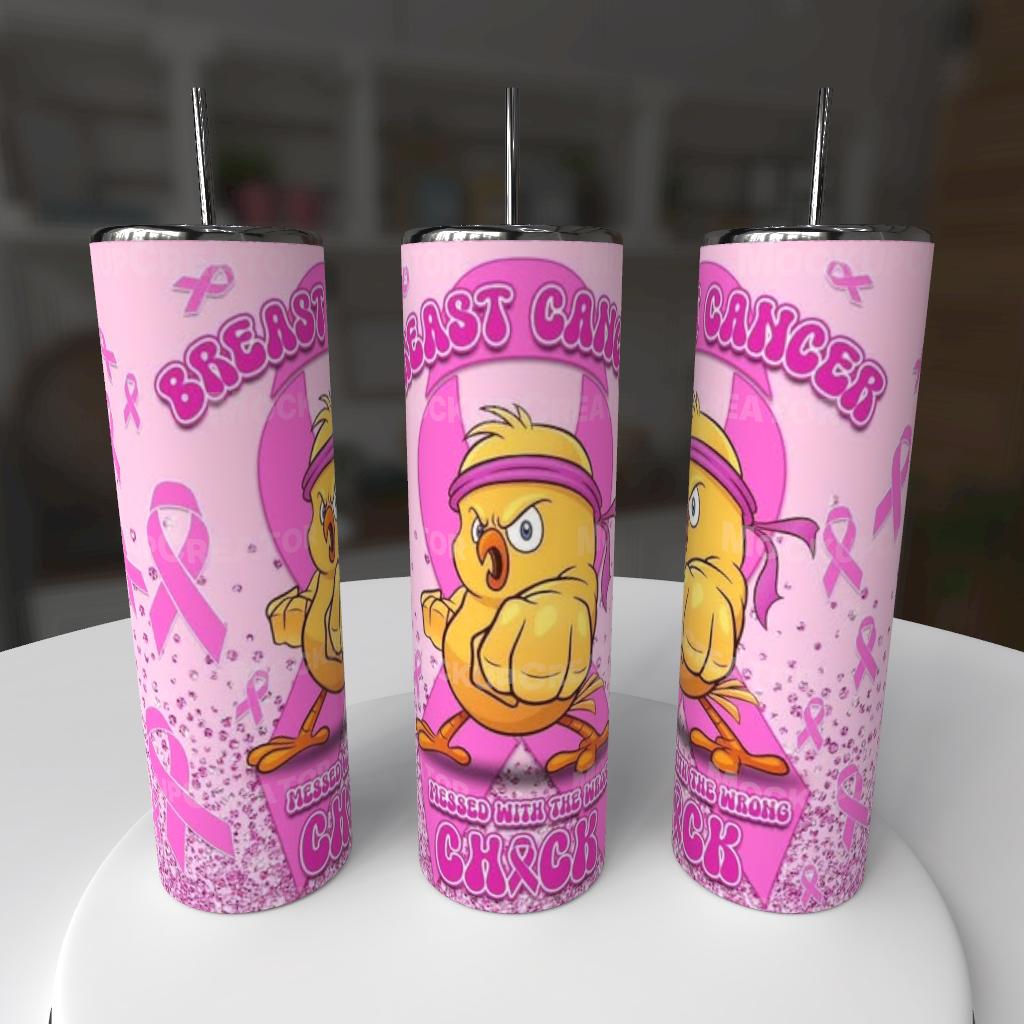 🎀 Messed With the Wrong Chick – 20oz Tumbler 🎀