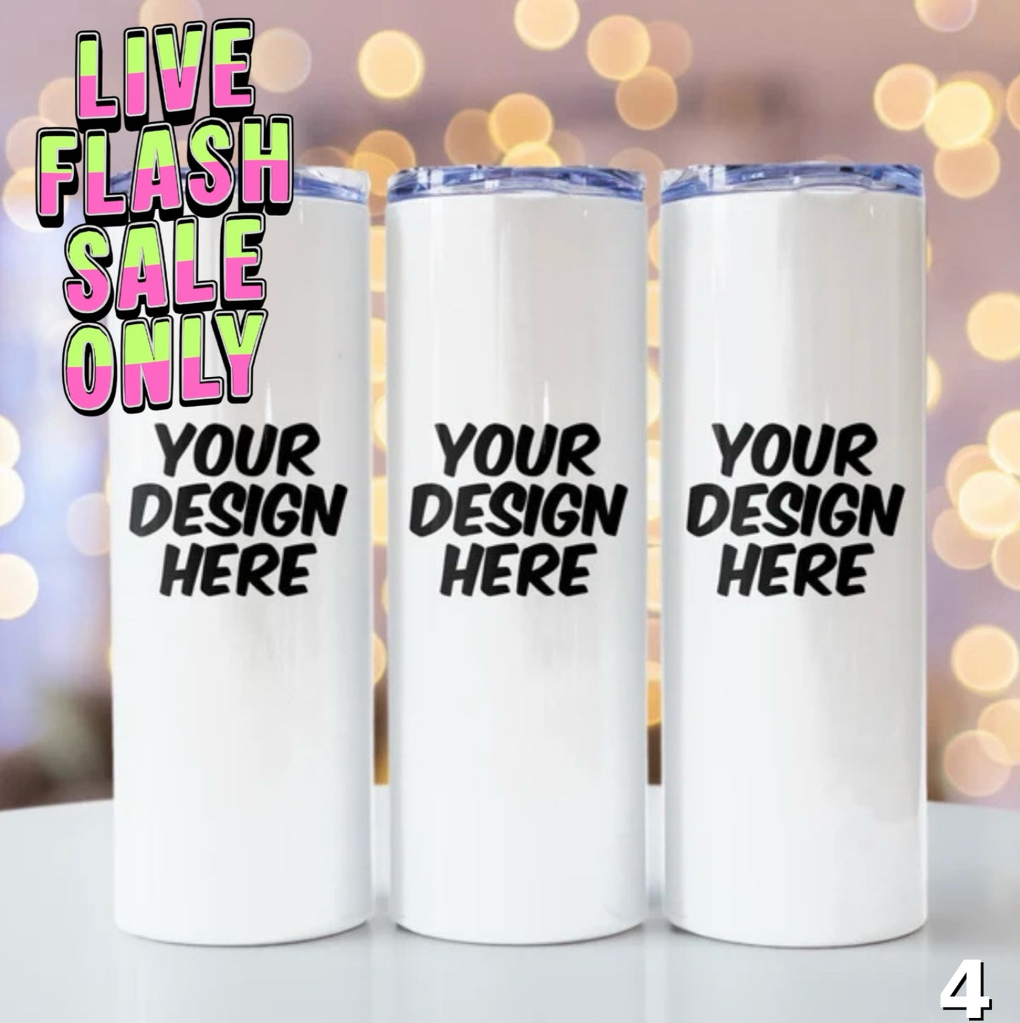 🔔 Live Flash Sale Pricing 20 oz Tumblers ONLY ‼️
