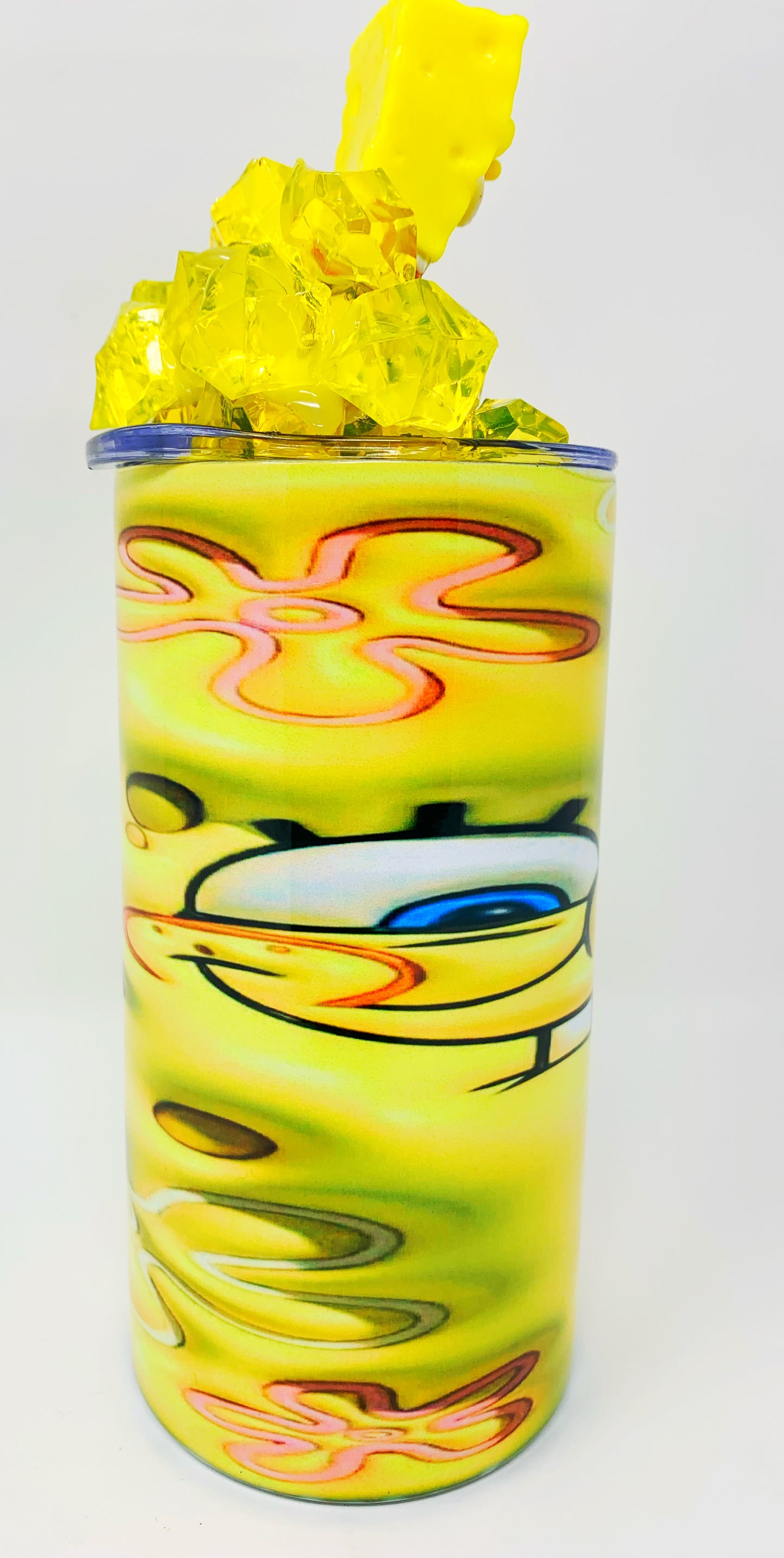 SpongeBob 3D tumbler w/3D Ice  Lid- 20 oz.