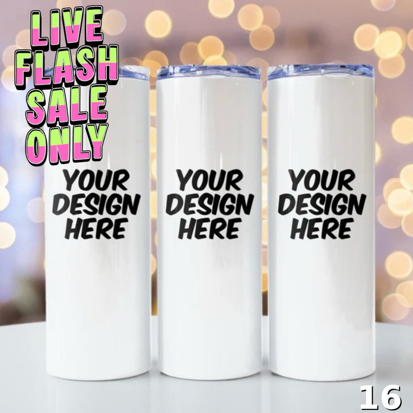 🔔 Live Flash Sale Pricing 20 oz Tumblers ONLY ‼️