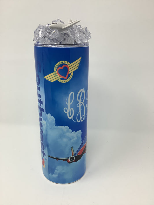 Southwest Airlines 3D ice tumbler