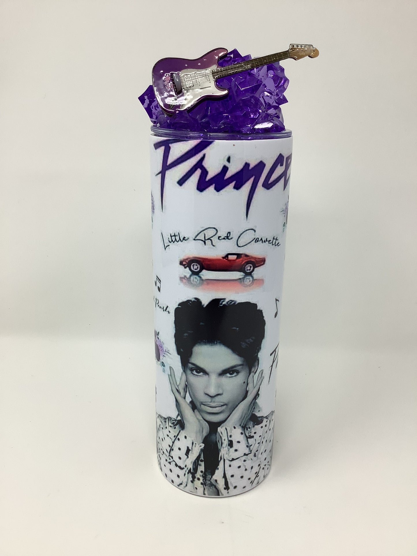 Purple Rain 20 oz. Tumbler with 3D ice lid