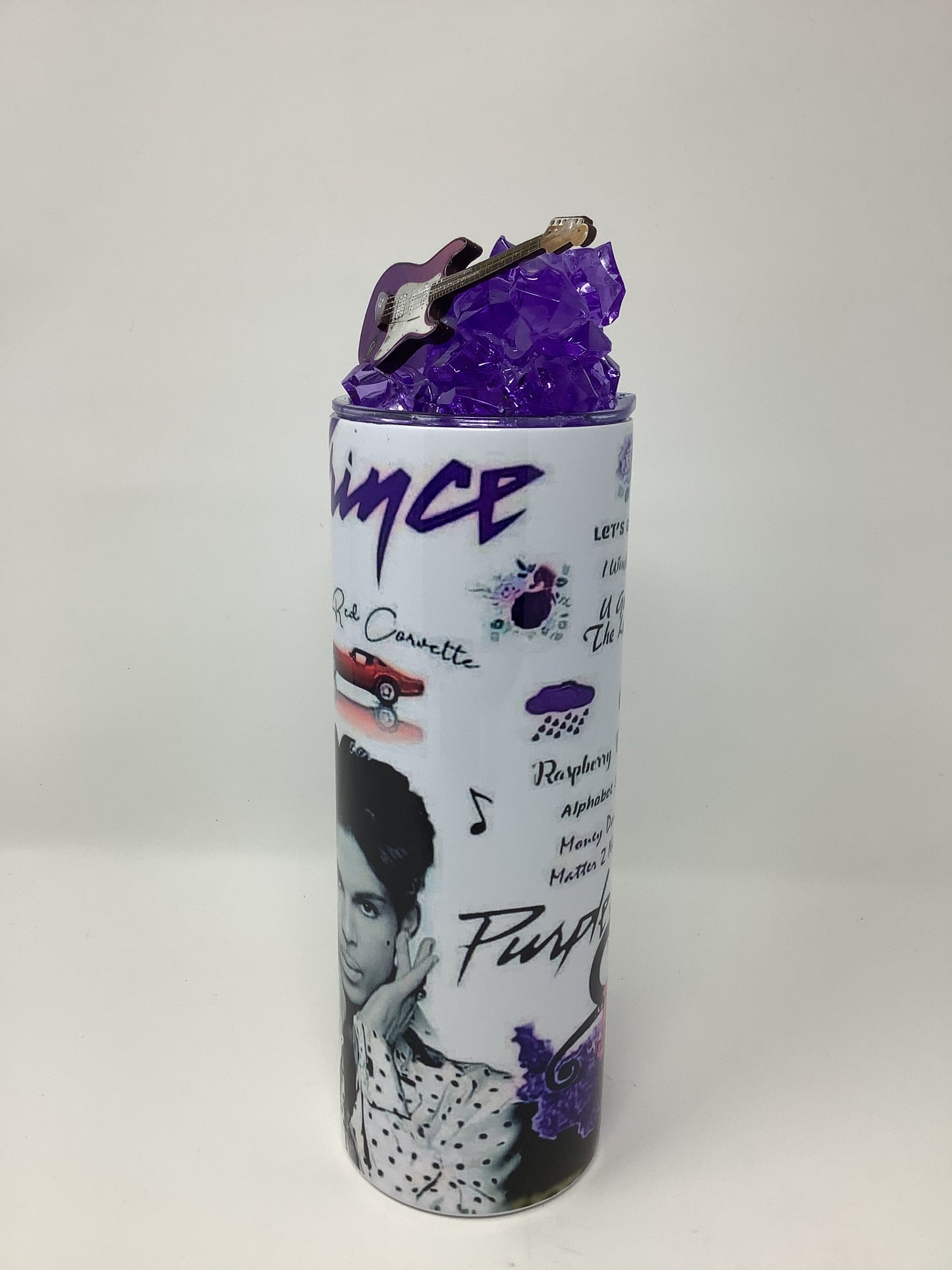 Purple Rain 20 oz. Tumbler with 3D ice lid