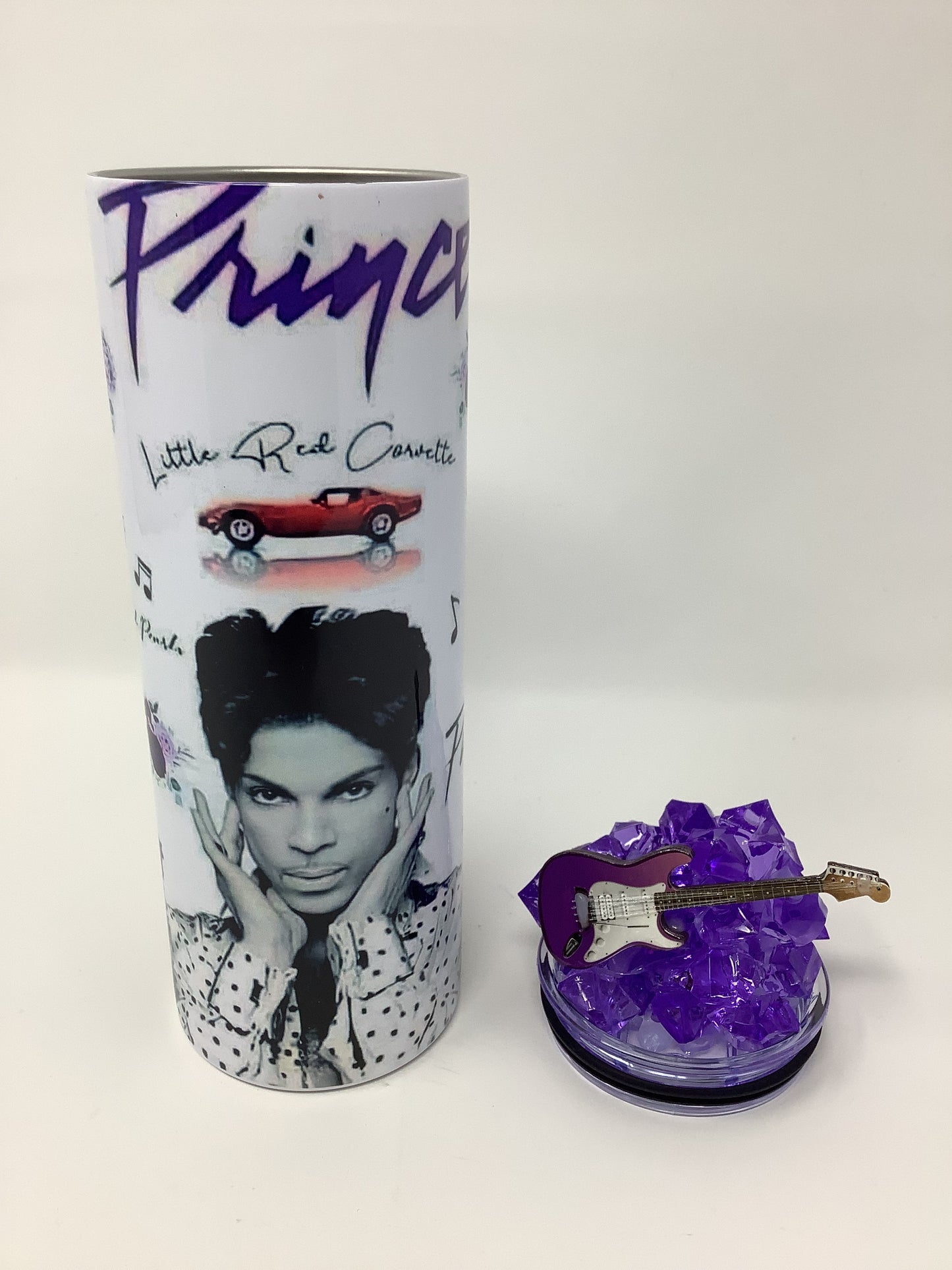 Purple Rain 20 oz. Tumbler with 3D ice lid