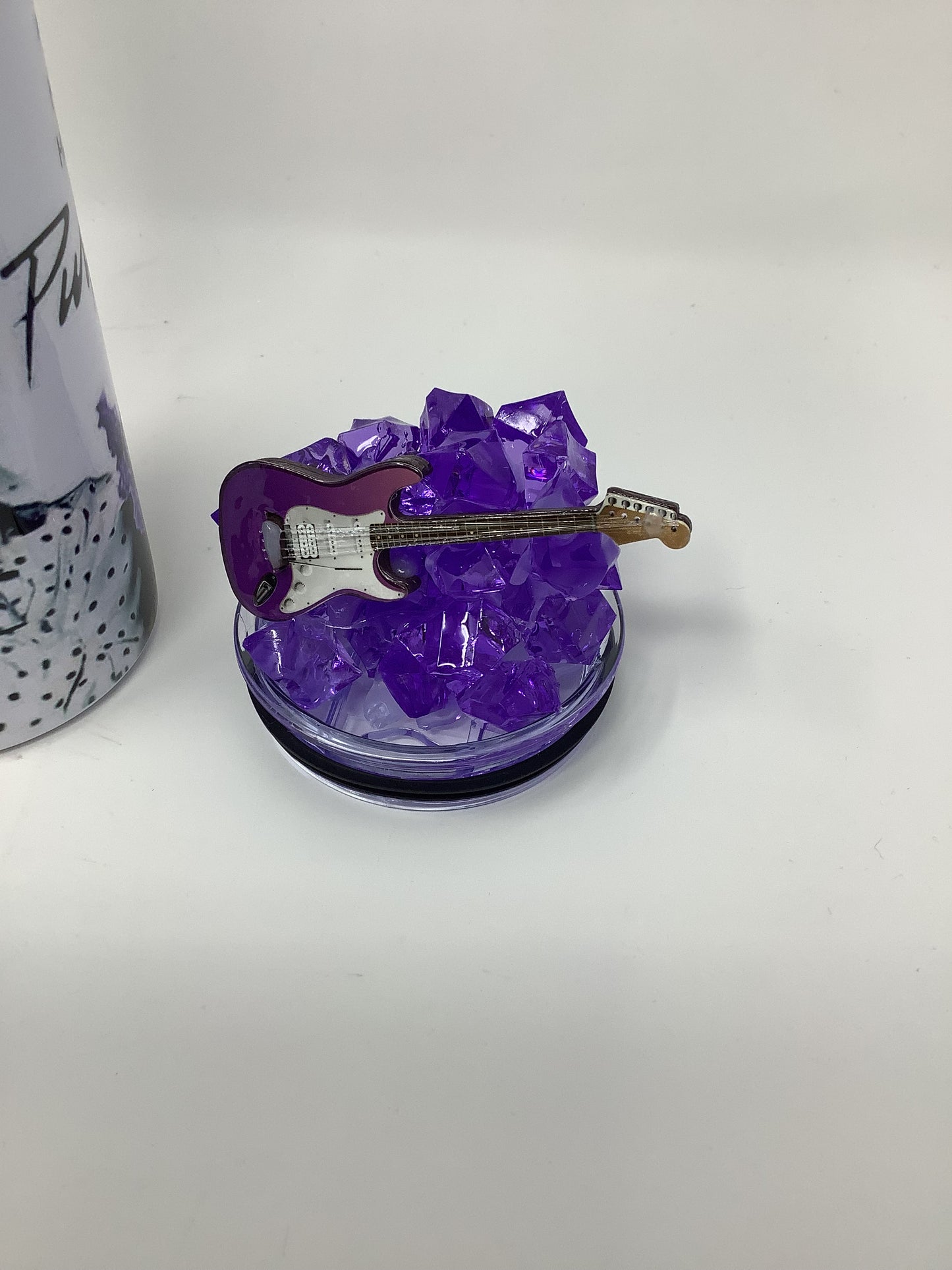 Purple Rain 20 oz. Tumbler with 3D ice lid