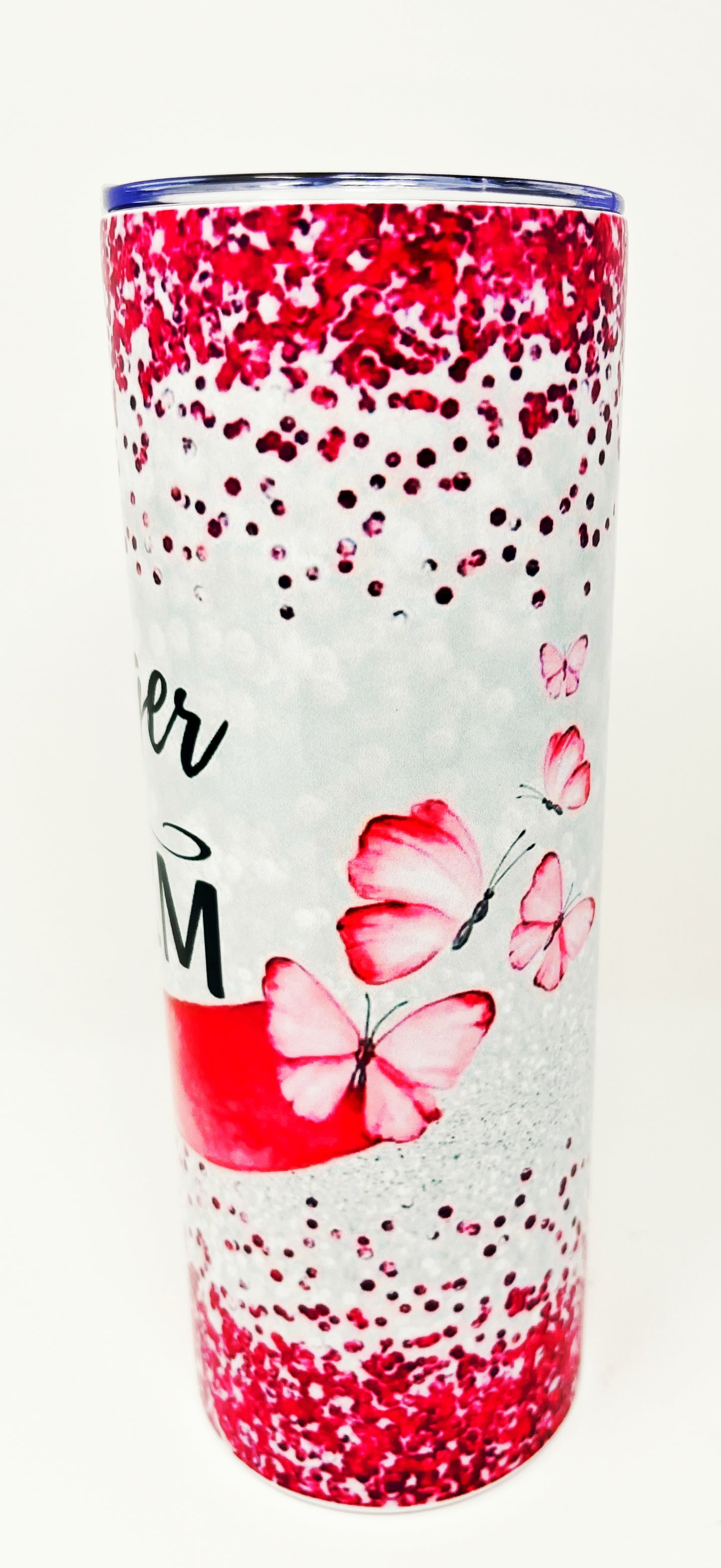 Stronger than the storm breast cancer awareness tumbler -20 oz.