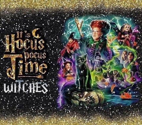 Witches Brew Hocus Pocus tumbler-20 oz.