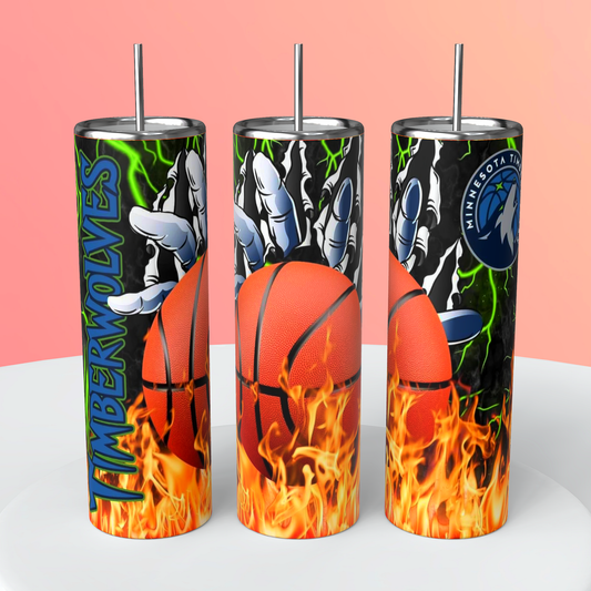 Favorite Basketball Team tumbler 20oz.