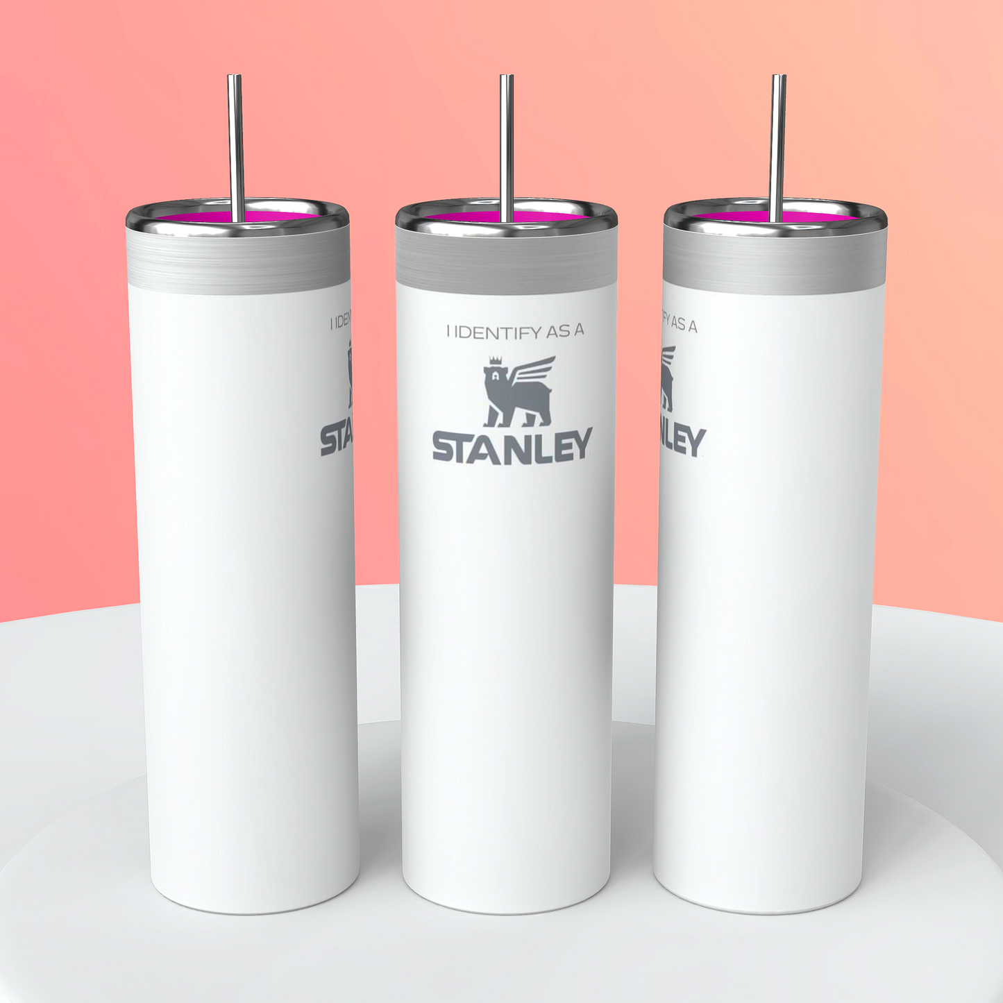 I Identify as A Stanley 20oz. Tumbler