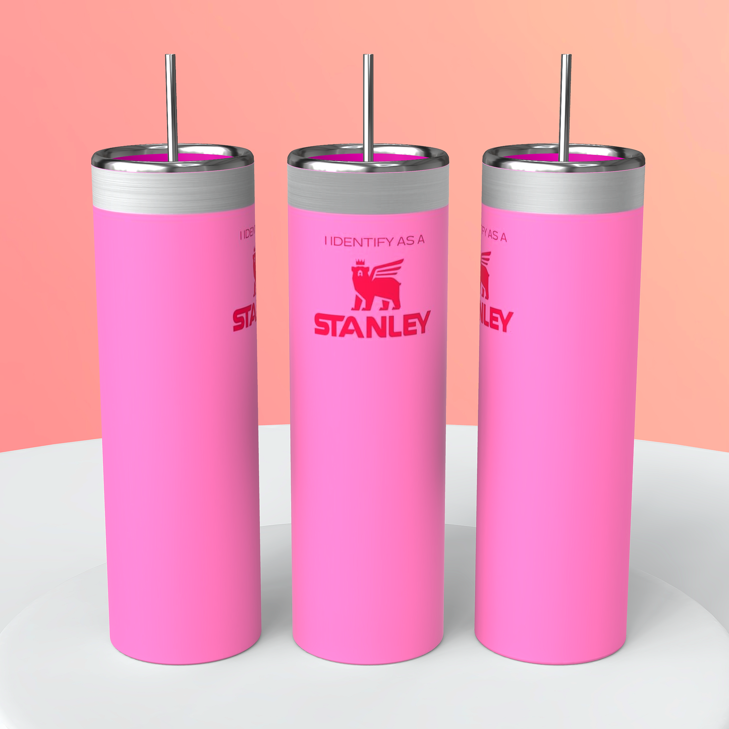 I Identify as A Stanley 20oz. Tumbler