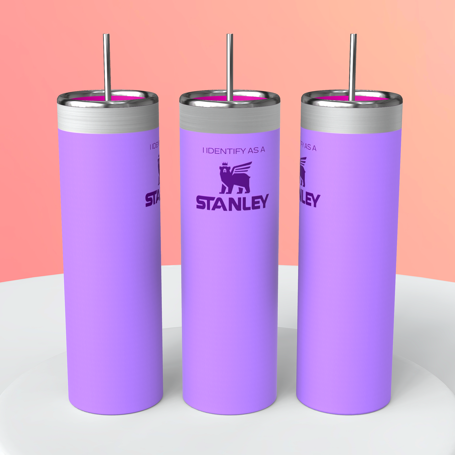 I Identify as A Stanley 20oz. Tumbler