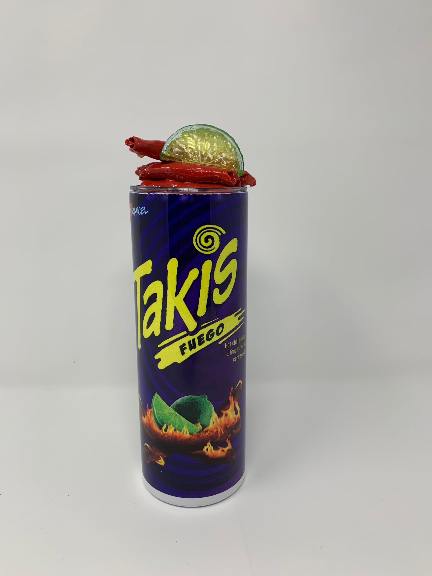 Takis Crunch tumbler with 3D Lid- 20 oz.