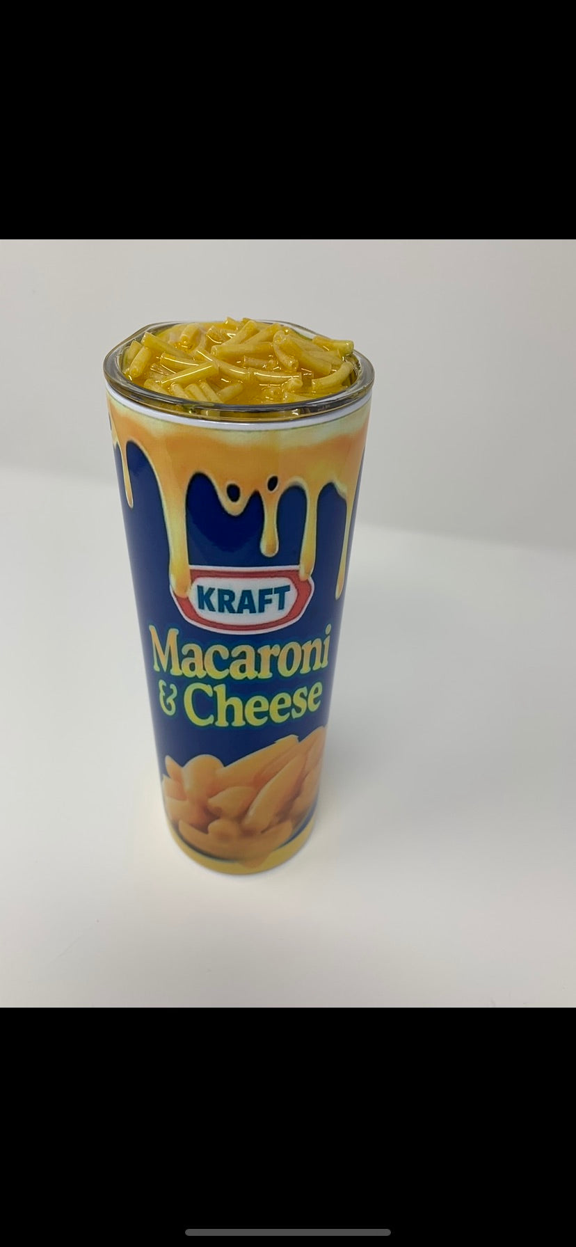 Mac n’ Cheese tumbler with 3D Lid- 20 oz.