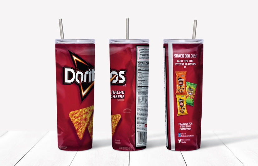 Doritos tumbler with 3D lid 20 oz.