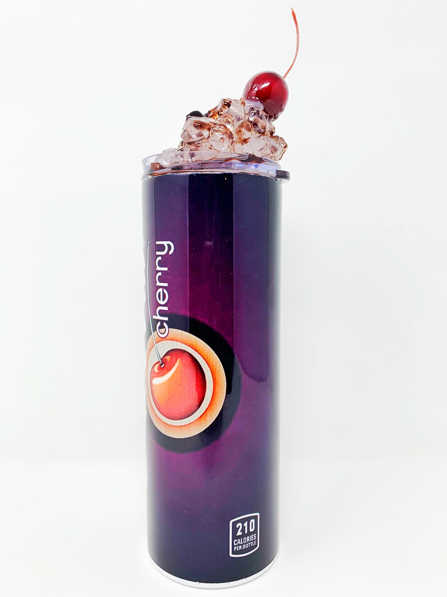 Cherry Coke tumbler w/3D Ice  Lid- 20 oz.