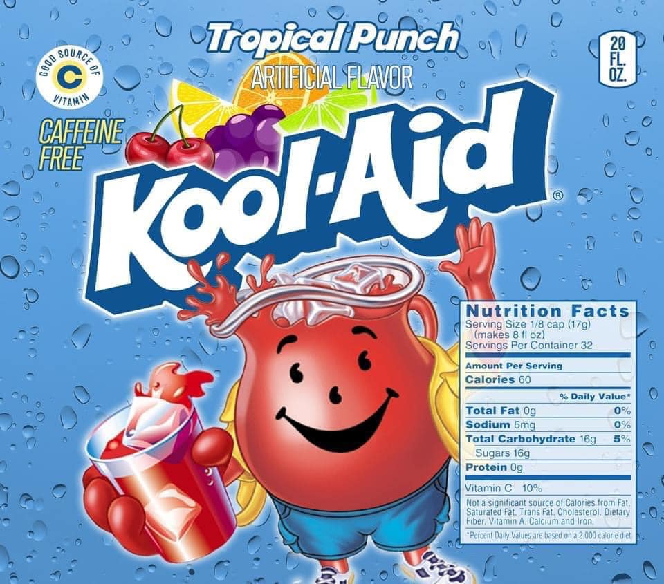 Koolaid tumbler w/3D Ice  Lid- 20 oz.