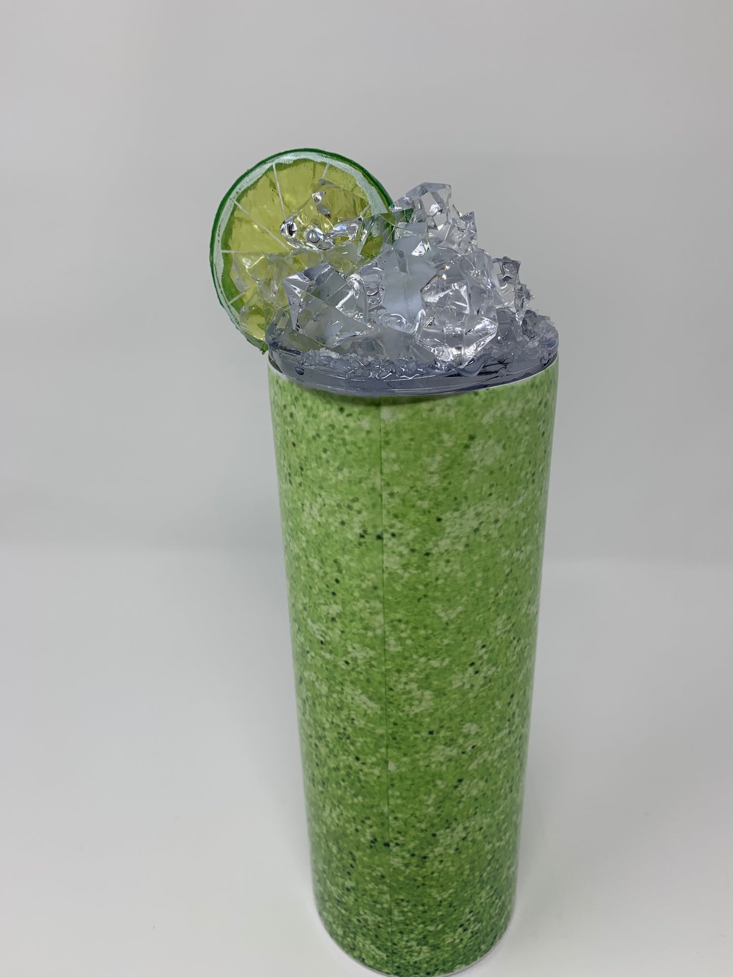 When Life gives you limes tumbler w/3D Ice  Lid- 20 oz.