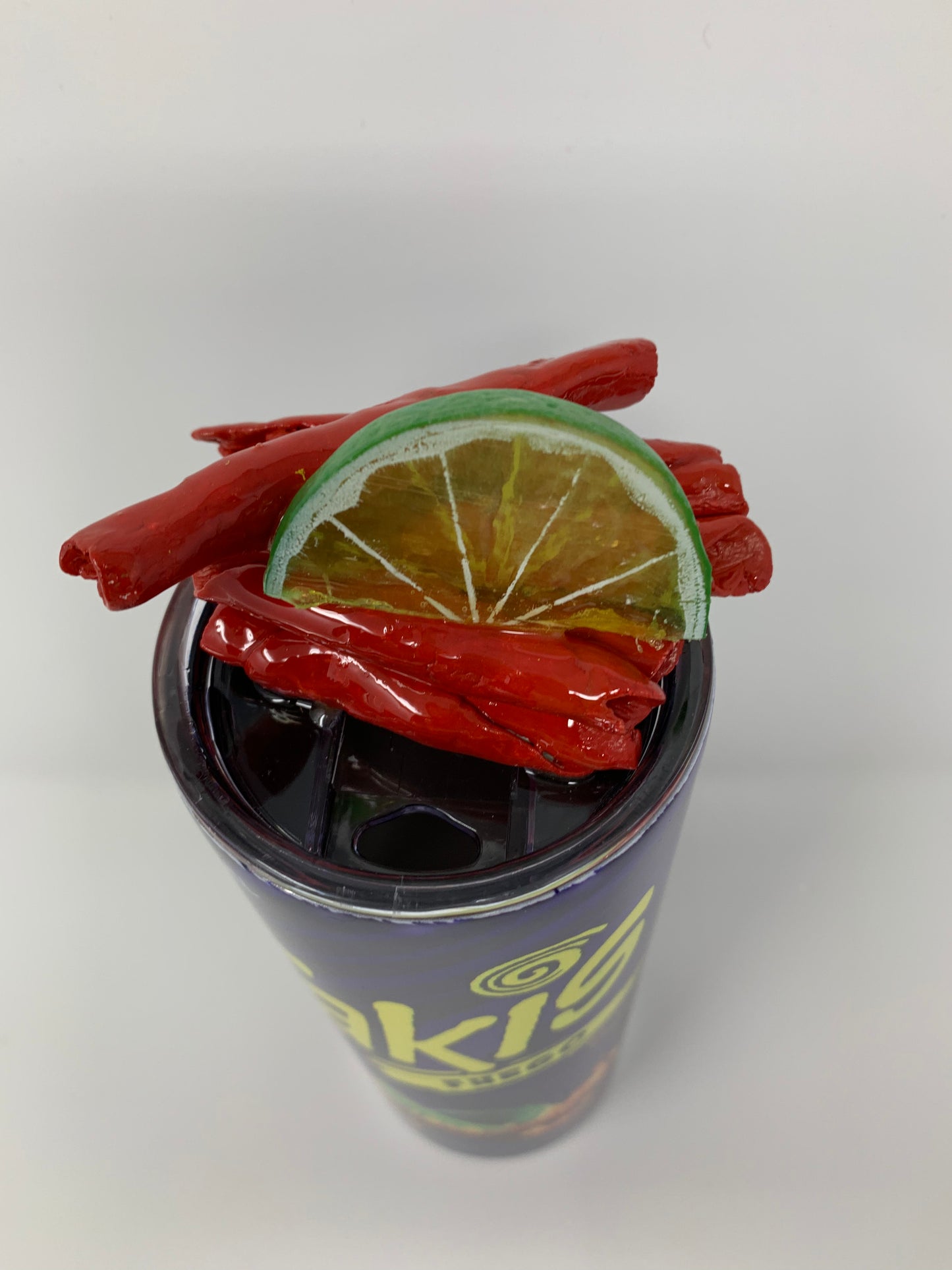 Takis Crunch tumbler with 3D Lid- 20 oz.