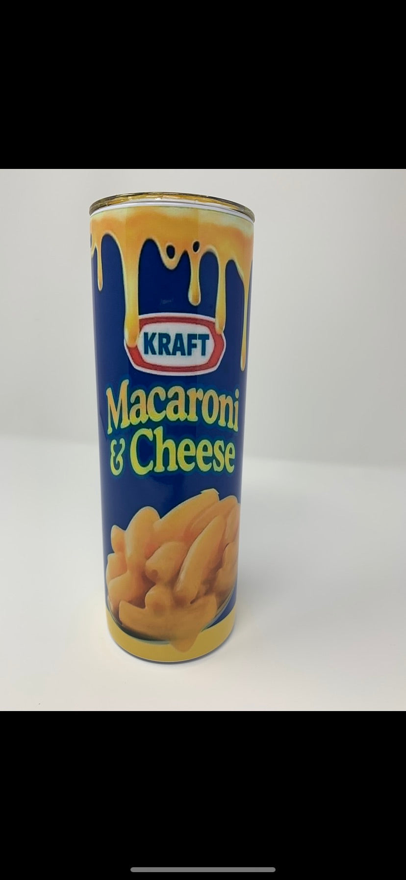 Mac n’ Cheese tumbler with 3D Lid- 20 oz.