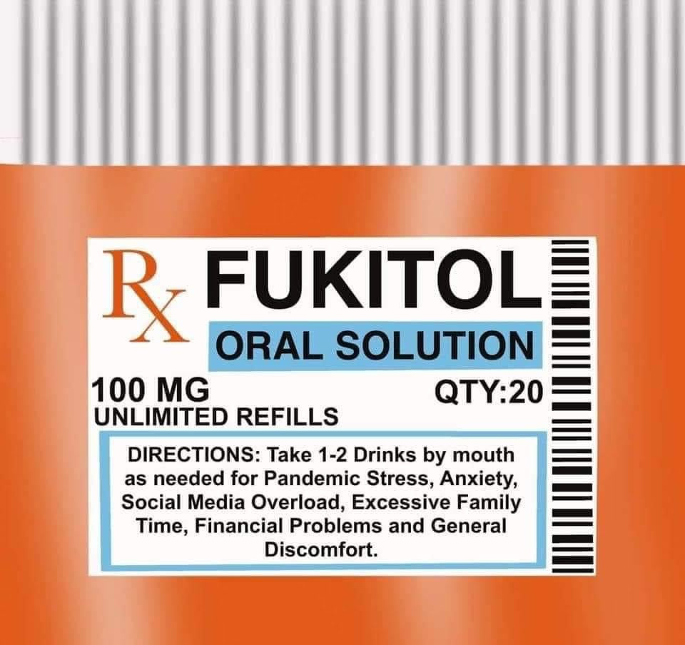 Fukitol with 3D Tumbler- 20 oz.